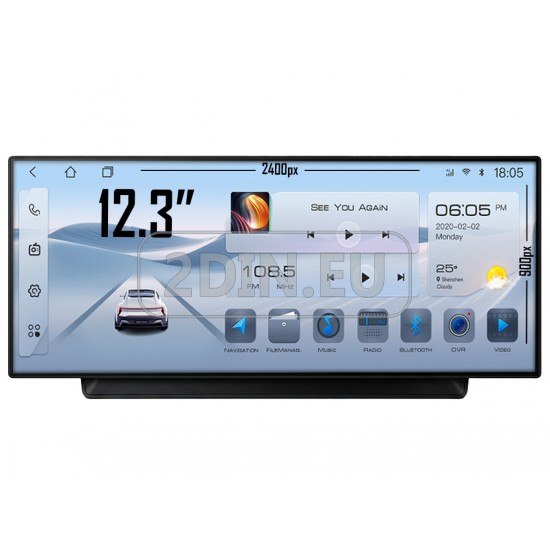 DODGE - 12.3" МУЛТИМЕДИЯ / Навигация android 16